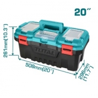 Жилеты / сумки / пояса / ящики для инструментов Инструментальный пластиковый ящик 20" SS TOTAL TPBX0201