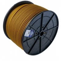 Шнуры Шнур полипропиленовый плетеный 8 мм, 24-прядный, с сердечником, 1 м ТПК МДС 7930050320366