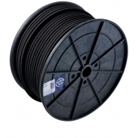 Шнуры Шнур резиновый 8 мм, 24-прядный, черный, 1 м ТПК МДС 7930050320298